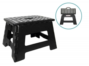 GardaluxOpstapkrukje-Opvouwbaar-29x22x22cm-Zwart