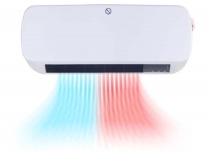 QLT2-in-1Wandkachel-ElektrischeVerwarmingmetVerkoeling-Wit