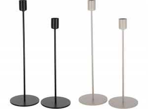 JENSLivingKandelaarfinn-Setvan2-Metaal-ZwartGrijs