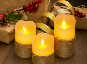 FlinQLEDKaarsenSet-3Stuks