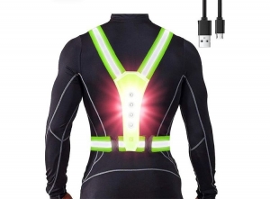 Jonska-Hardloopvestmetverlichting-Reflecterend-Hardloopverlichting-Sportvest-Runningvest-oplaadbaar-onesize