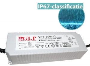 GLPLEDvoedingsadapter-12V192W16A-IP67Waterdicht