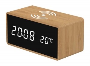 FlinQBamboeDraadlozeQIWekker-Digitalewekker