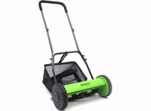 Profecohandmaaier30cm-Handgrasmaaier-Kooimesmaaiermet18Lopvangbak-Instelbaremaaihoogte