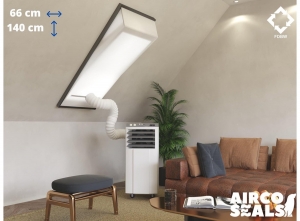 FDBWFK08-AircoRaamafdichtingskit-66x140cm-GeschiktvoorVeluxTuimelvensterDakraam