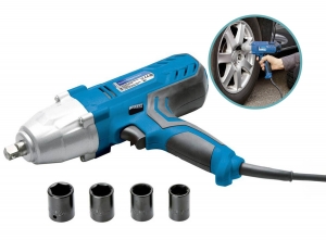 CartrendSlagmoersleutel-520W-300Nm-Elektrisch-Incl4DoppenenKoffer