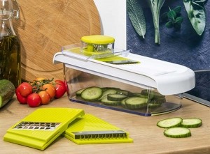 HiMandoline-Groentesnijder-Transparant-Groen