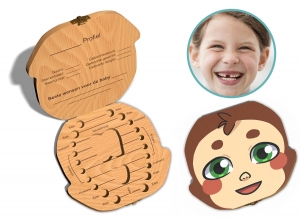 Tandendoosjemetnaam-Aapje-Hout