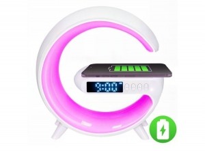 SoundlogicWake-upLightWekker-MetDraadloosOpladen15W-Wit