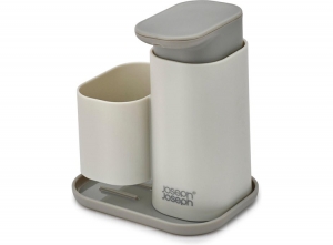 JosephJosephDuoZeepDispenser-WitGrijs