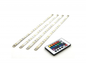 ProlightLED-Strip-Multicolour-30cm-Setvan4-MetAfstandsbediening