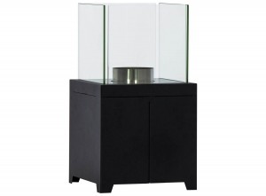 GreenFlameBPH-QOutdoorTableHeater-26x26x47cm-Zwart-TafelmodelTerrasverwarmerTuinhaardvoorBuiten