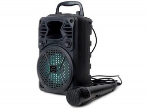 BRAINZKaraokeBoomboxmetMicrofoon-KaraokeSet