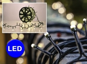 1000ledlichtjeswarmwit-Kerstverlichtingvoorbinnenofbuitenophandigekabelrol