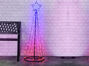 LEDKerstboom-RGBkerstverlichting-100cm