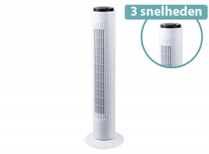 ProfileTorenventilator-50W-3Snelheden-Wit