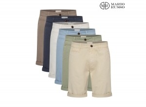 MarioRussoChinoShort-6kleuren-MaatMtot3XL