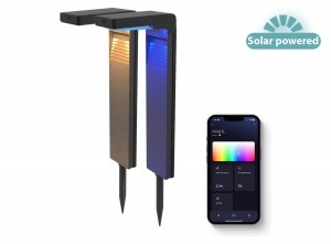 FlinQGaia-SmartSolarTuinlamp-SolarTuinverlichting-2pack