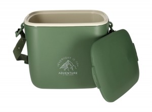 NorlanderKoelboxAdventure-5Liter-Metdraagriem-Polypropyleen-Groen