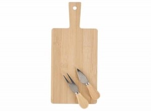 JENSLivingKaasplank-ServeerplankMetKaasbestek-Bamboe-33x15x25cm