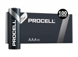 100DuracellprocellAAAbatterijen