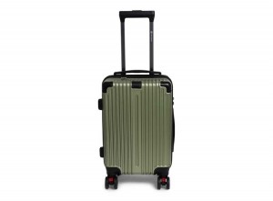 Norlndertrolley-HandbagagekoffermetTSAslot-53x33x21cm-Groen