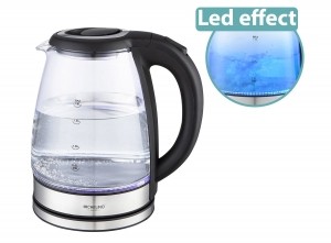 MichelinoWaterkoker-17L-Glas-MetRoodVerloopenLEDVerlichting