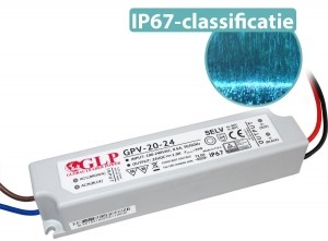 GLPLEDvoeding20watt24VDC24voltLEDvoeding