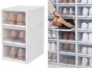 StapelbareSchoenenorganiser-Setvan3-Transparant