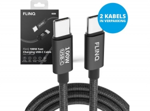 2FlinQ100WSnelladerUSBCOplaadkabels-USBCnaarUSBC-2Meter
