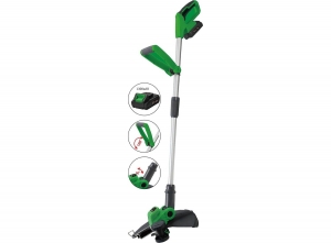 HofftechAccugrastrimmer-automatischelijnvoeding-20V-1300mAh-300mmmaaibreedte