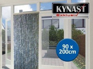 KynastGarden-VliegengordijnKattenstaart-Pluche-90x200cm-GrijsZwart2deKansDeal