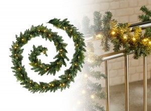 Kerstslingermetverlichting-270cm