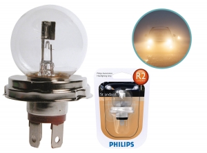 PhilipsAutolampVisionR2-12V-4045W-Halogeenlamp-P45T-Wit