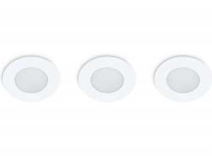 ProlightLEDInbouwspotsRond-3x5W-IP65-Wit