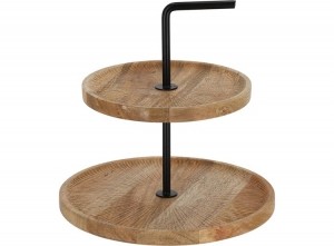 JENSLivingEtagere-Mangohout-2laags-26x28cm-Naturel