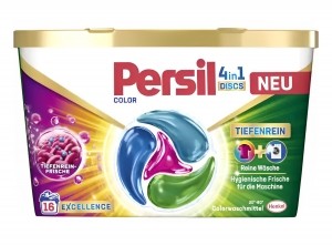 Persil4in1ColorWasmiddelPods-16Wasbeurten-VoorGekleurdeWas-FrisKrachtig