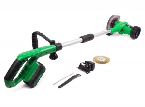 HofftechAccuOnkruidborstelVoegenborstel-100mm-2000mAh-20V-incl2borstels