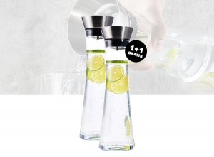 Waterkaraf-1Liter-InclusiefRVSFilter11Gratis
