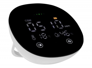 Smartwaresluchtkwaliteitmeter-Kooldioxode-10jaarbatterij-Wit