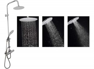 BathShowerVierkanteRegendoucheinclusiefHanddouche