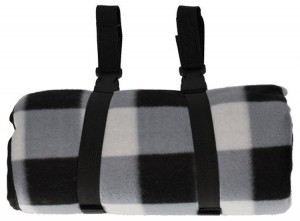 NorlanderPicknickkleed-Metfietsdrager-Geruit-120x135cm-Grijs