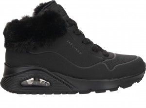 SkechersUnoBootsMeisjesZwart