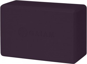 GaiamYogaBlok-MidnightPlum