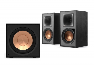 KlipschR-51pmDraadlozeboekenplankspeakersKlipschR-101SWSubwoofer