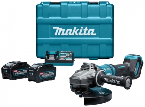 MakitaGA038GT203XGT40VMaxLi-IonAccuHaakseSlijperSet2x50AhInKoffer-230mm-Koolborstelloos