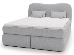 Lavelleboxspringboucl160x200cmNADUVICollection