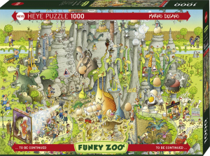 FunkyZoo-JurassicHabitatPuzzel1000stukjes