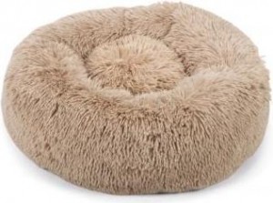 BeezteesYali-Hondenmand-Pluche-Beige-Diam50cm
