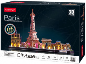 3DPuzzel-ParisLED115stukjes